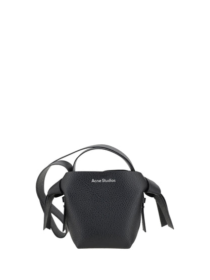ACNE STUDIOS OS mini shoulder bag with musubi knot