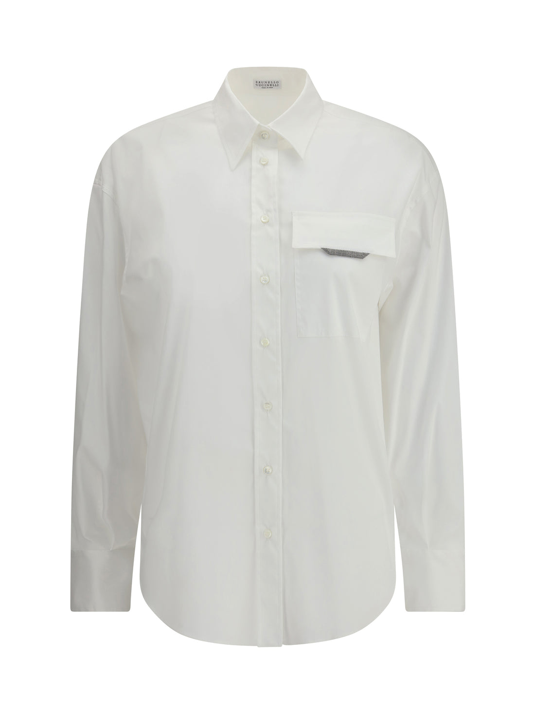 BRUNELLO CUCINELLI L cotton poplin shirt