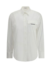 BRUNELLO CUCINELLI L cotton poplin shirt