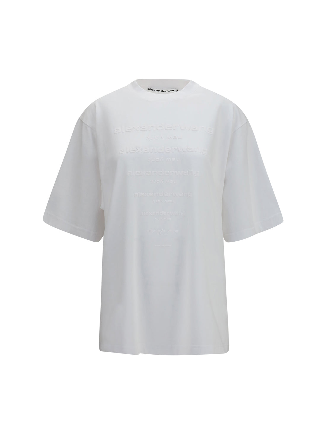 ALEXANDER WANG XS gradient logo short-sleeve t-shirt