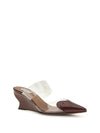 le coeur patent leather mules