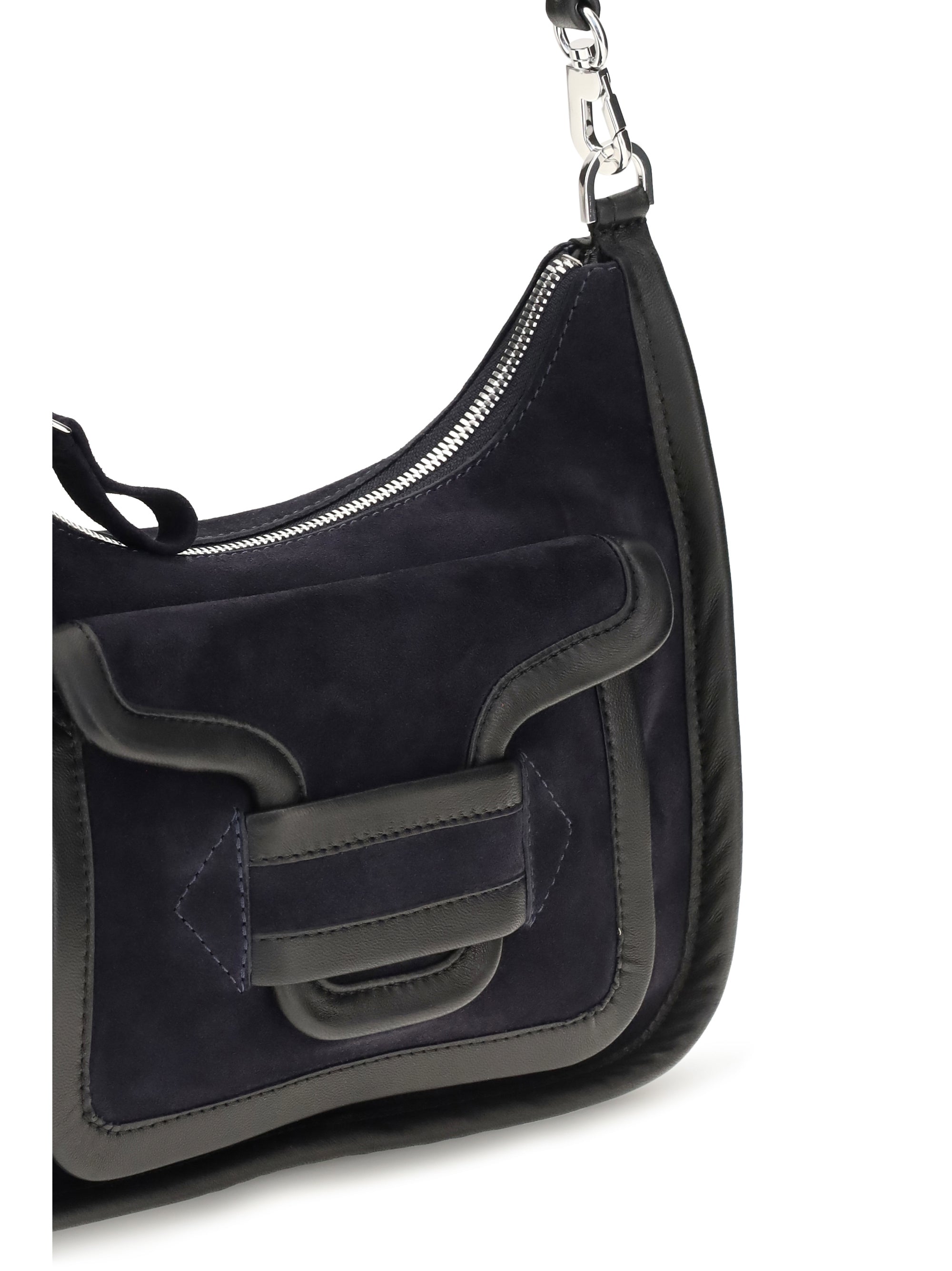 alpha day miss leather shoulder bag