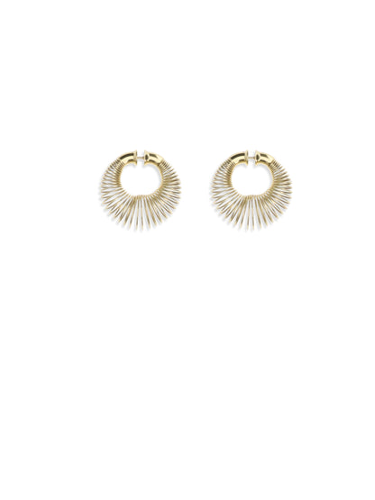 ALAIA OS spiral earrings 