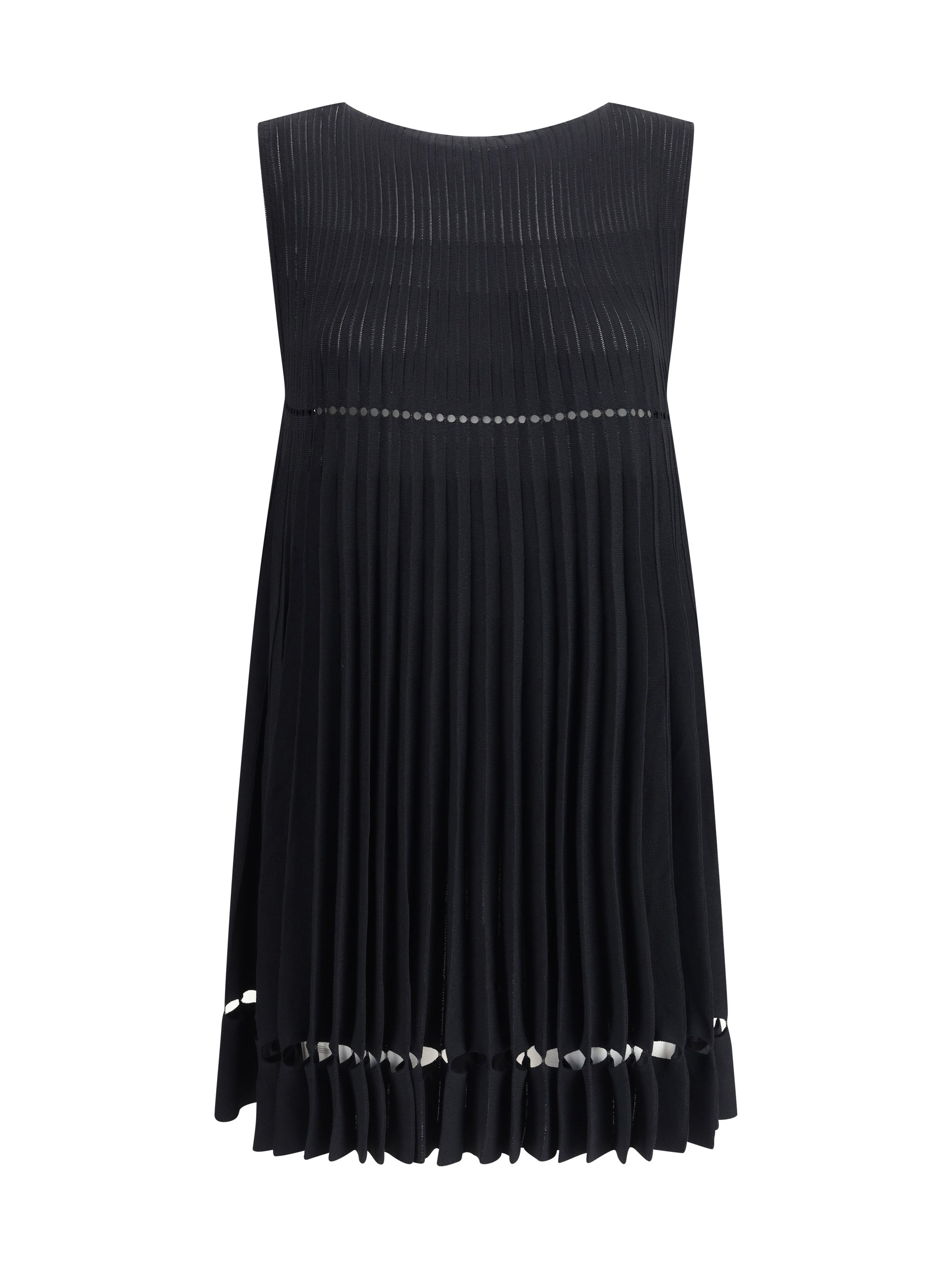ALAIA 36 pleats mini dress 