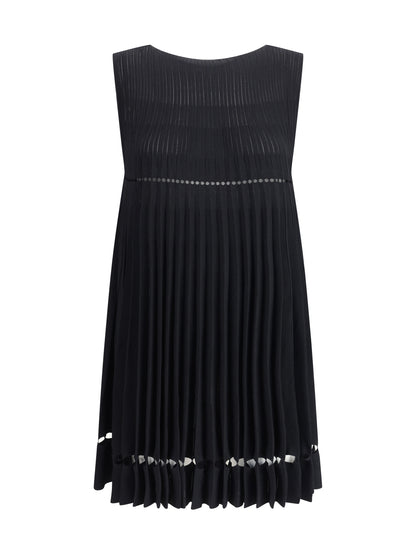 ALAIA 36 pleats mini dress 