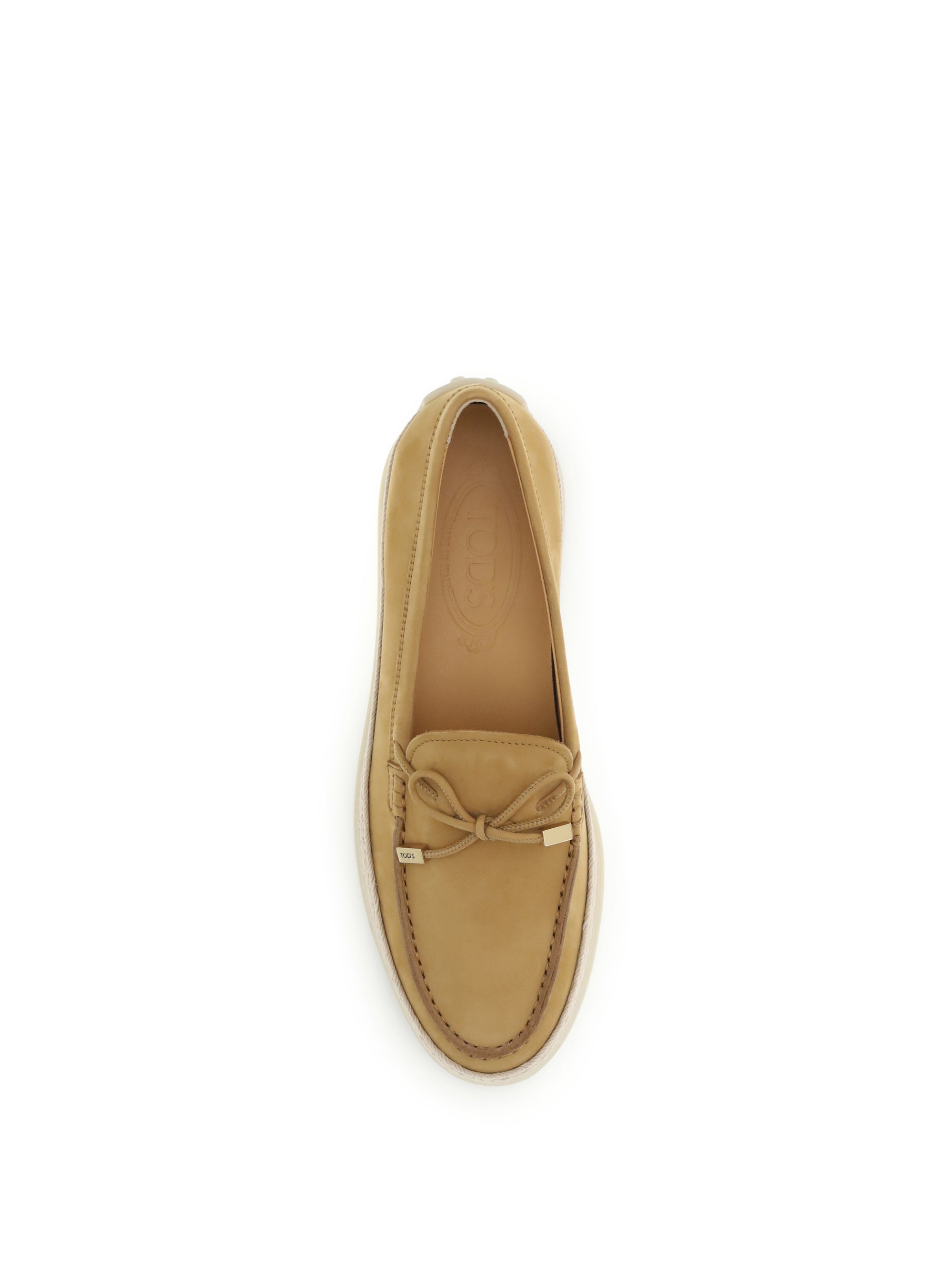 suede and raffia loafers