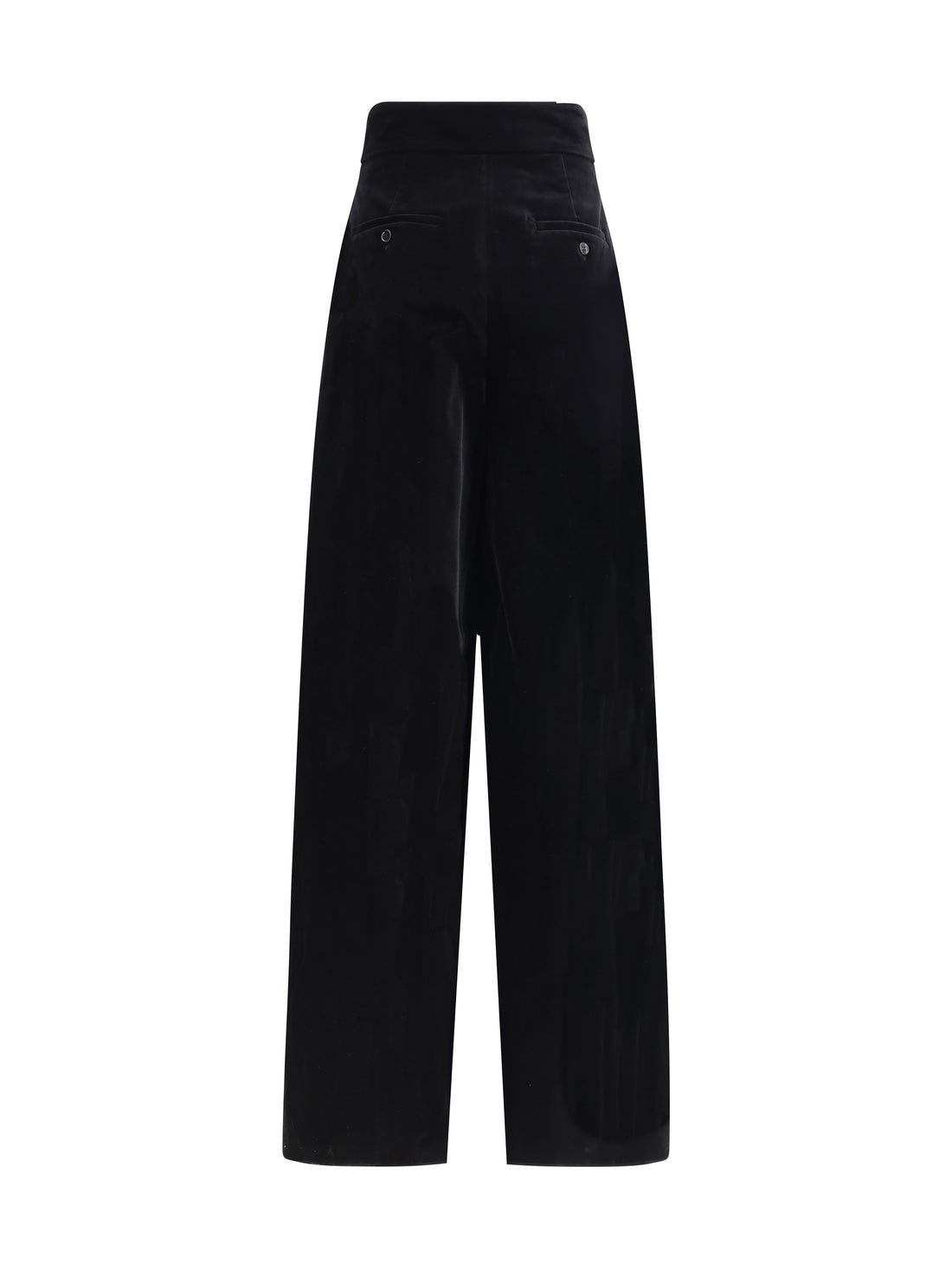MAX MARA 38 velvet wide leg pants