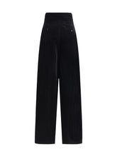MAX MARA 38 velvet wide leg pants