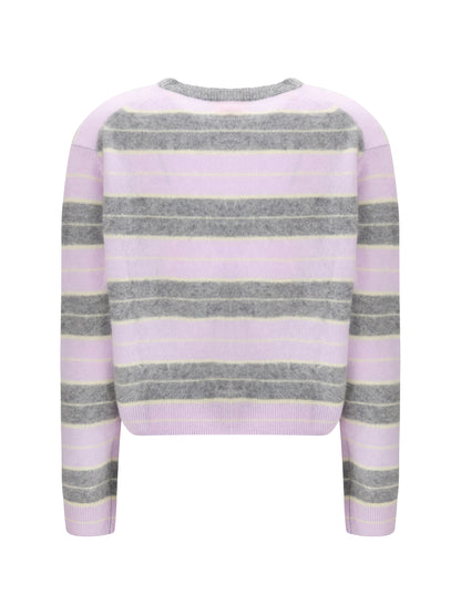 GUEST IN RESIDENCE L grizzly stripe crew jumper 