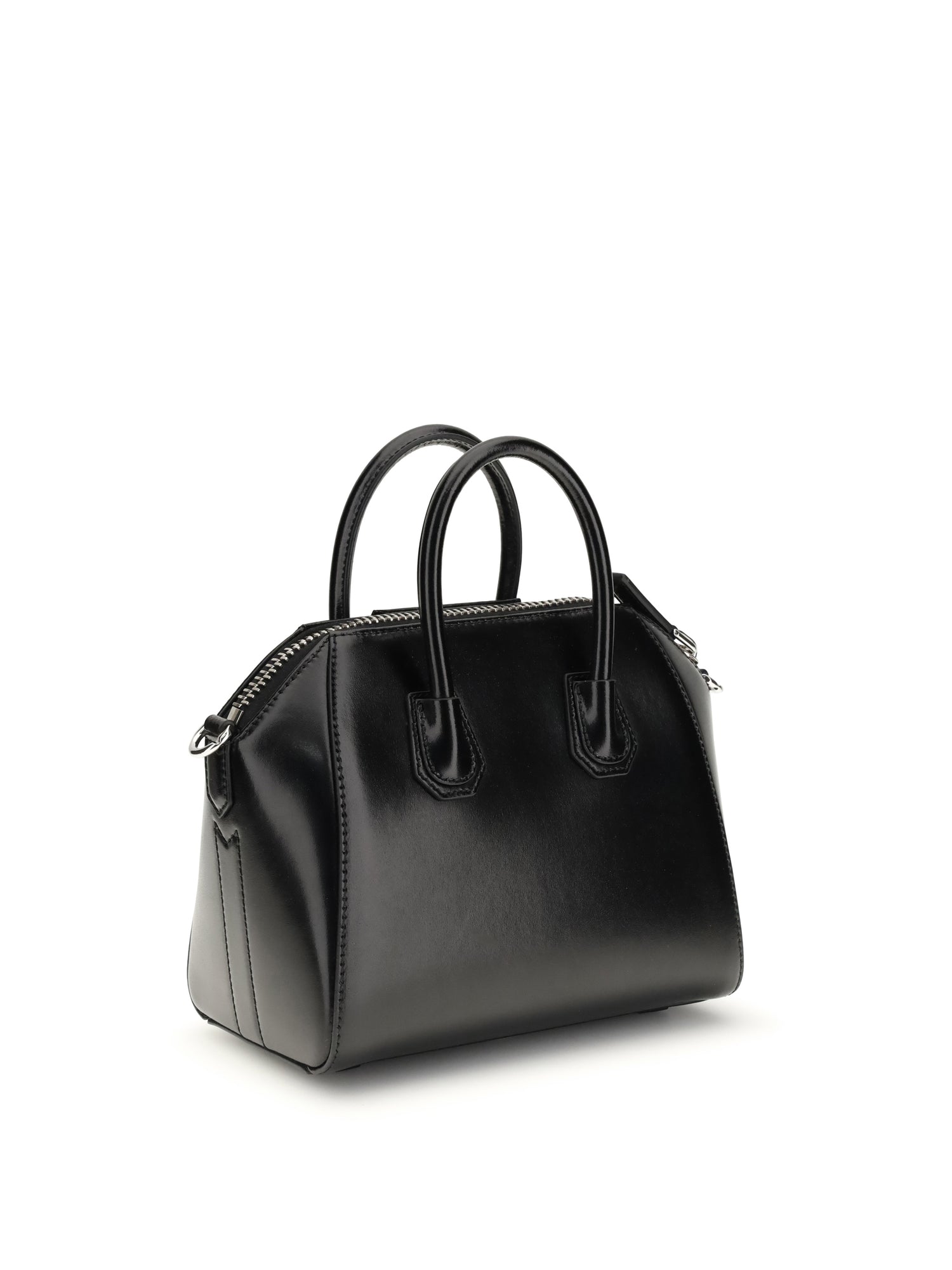 GIVENCHY OS box leather antigona mini handbag