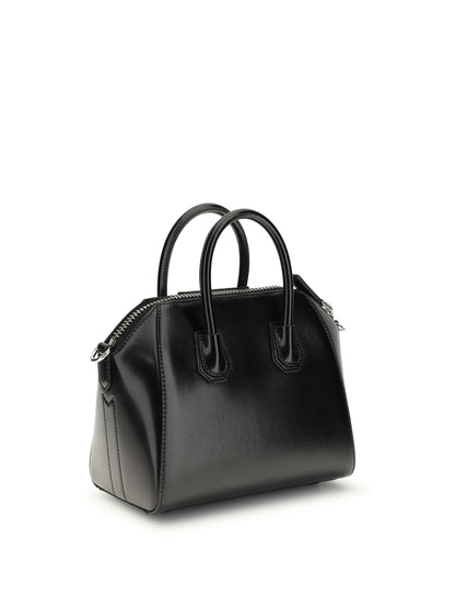 GIVENCHY OS box leather antigona mini handbag