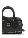 arcadie studded leather handbag