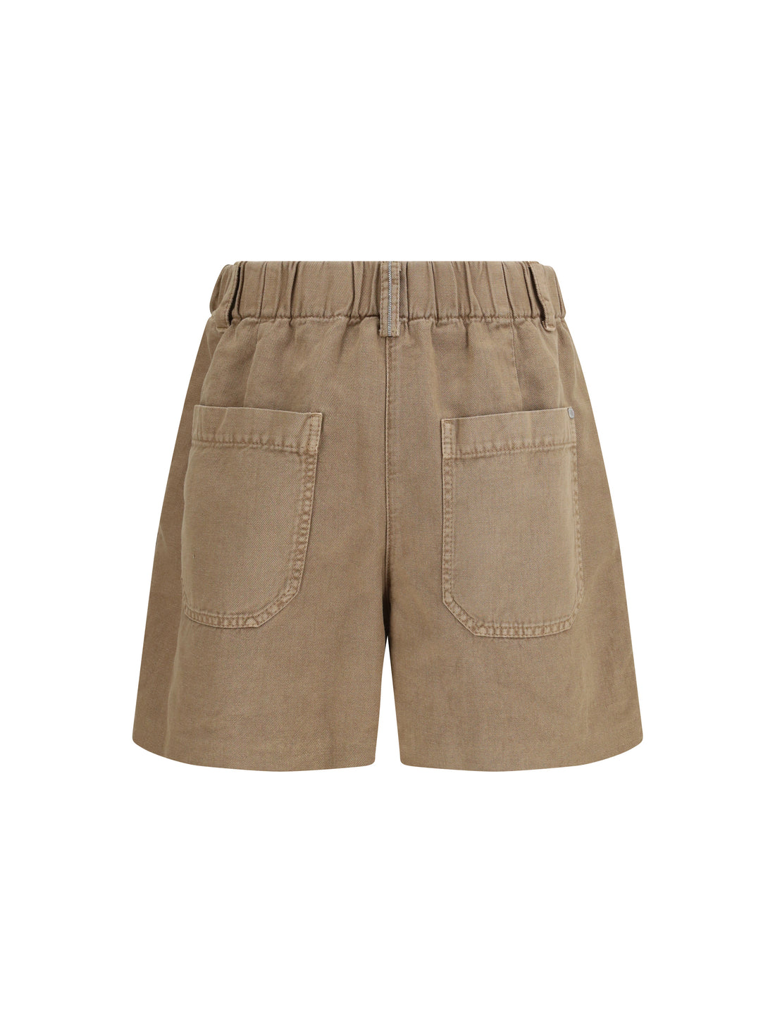 BRUNELLO CUCINELLI 38 linen shorts
