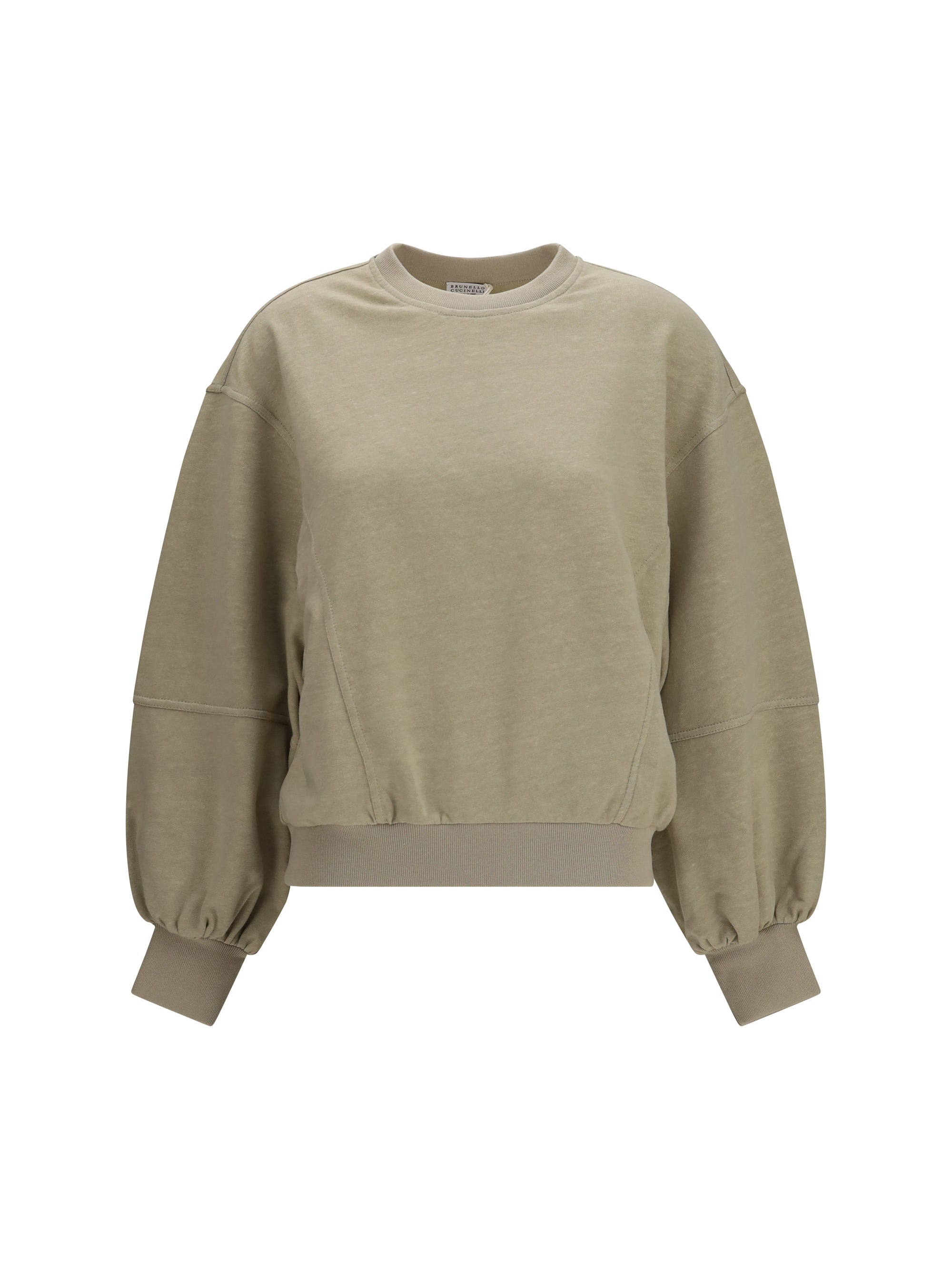 cotton and linen sweatshirt