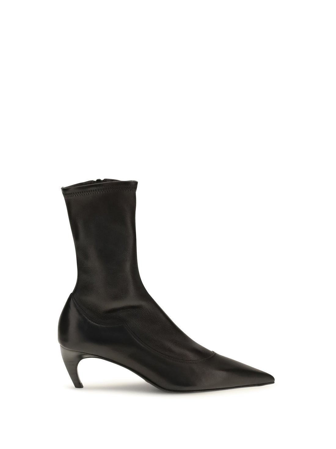 KHAITE 36 valerie leather ankle boots