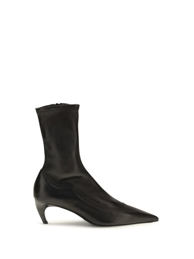 valerie leather ankle boots