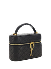 SAINT LAURENT OS vanity gaby leather handbag