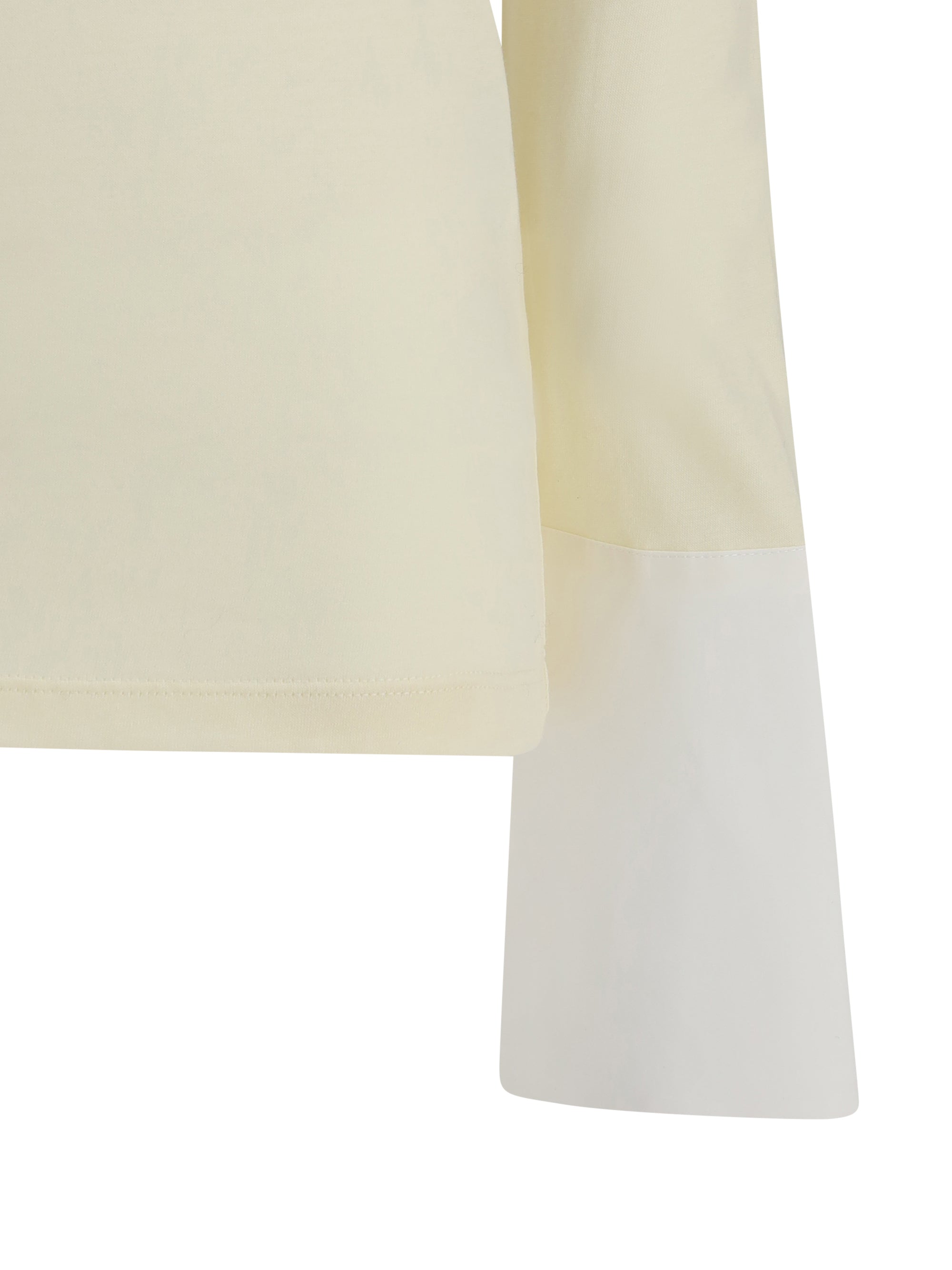 DARKPARK M nora jumper with buttoned shirt cuffs