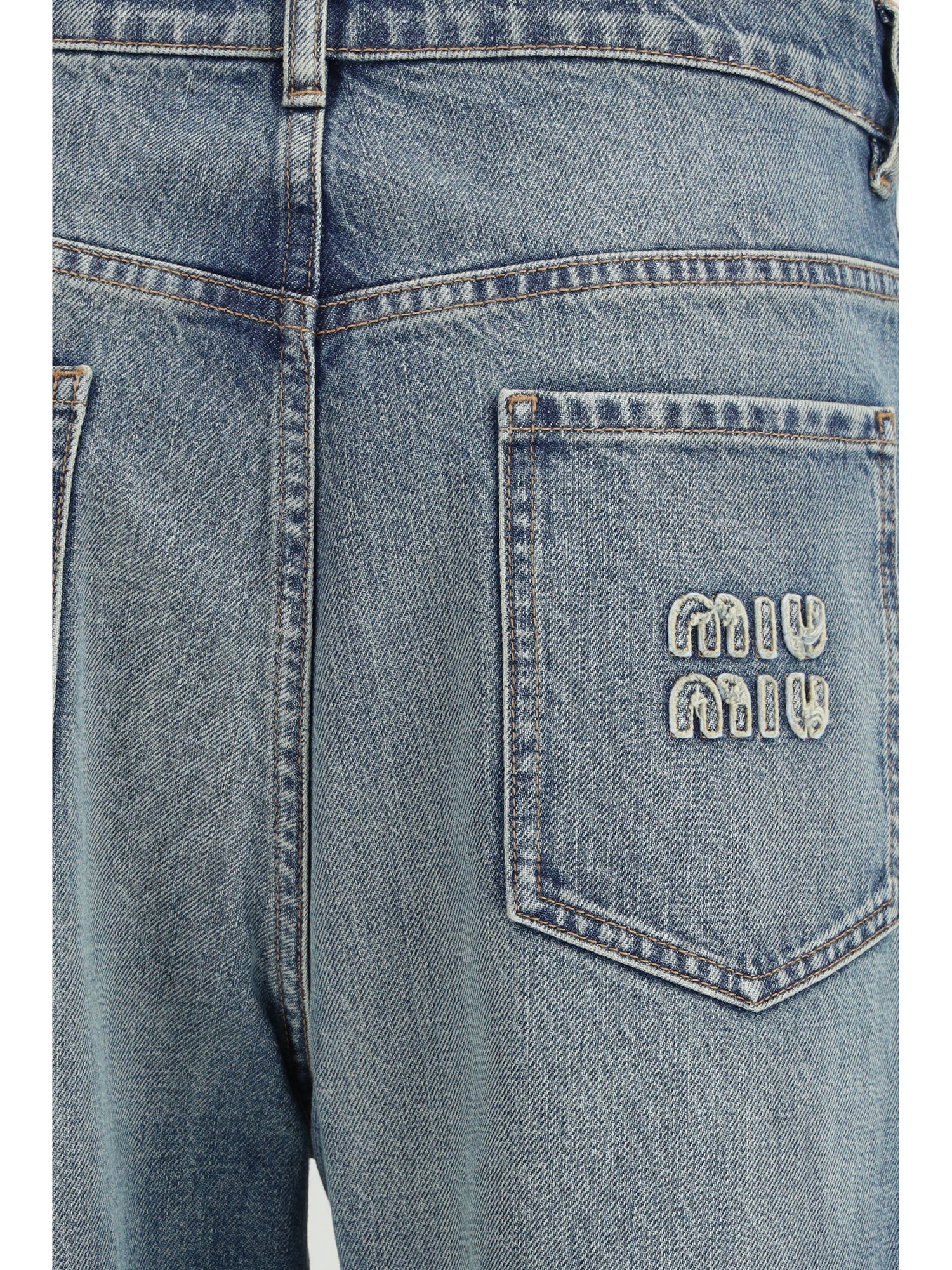 MIU MIU 27 regular-fit denim jeans