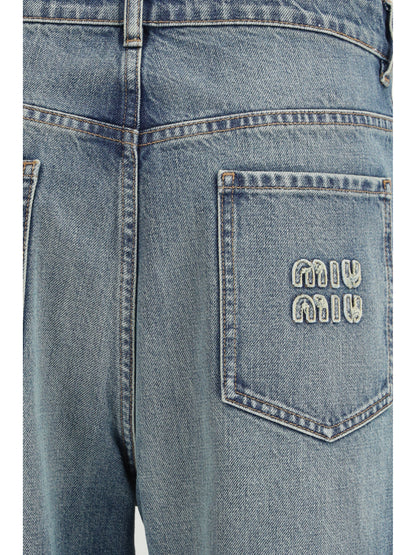 MIU MIU 27 regular-fit denim jeans