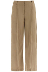 tailored wool blend trousers