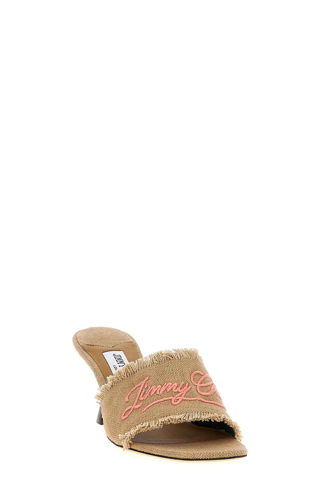 JIMMY CHOO 35.5 alexia linen sandals