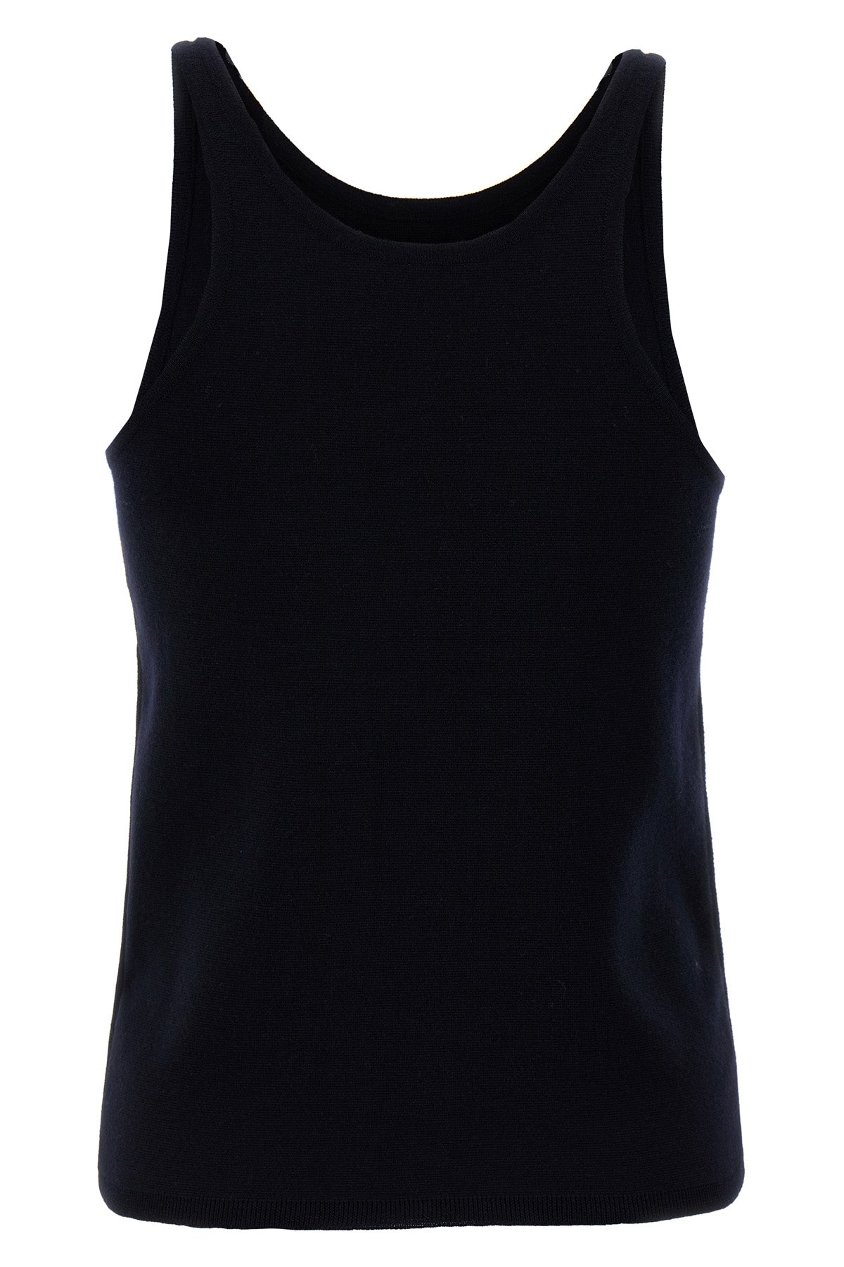 stretch wool knit top