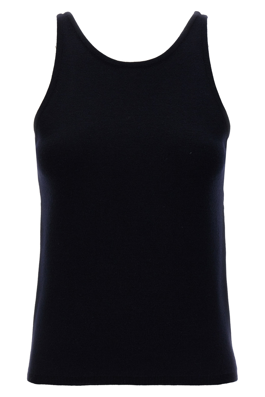 MAX MARA L stretch wool knit top
