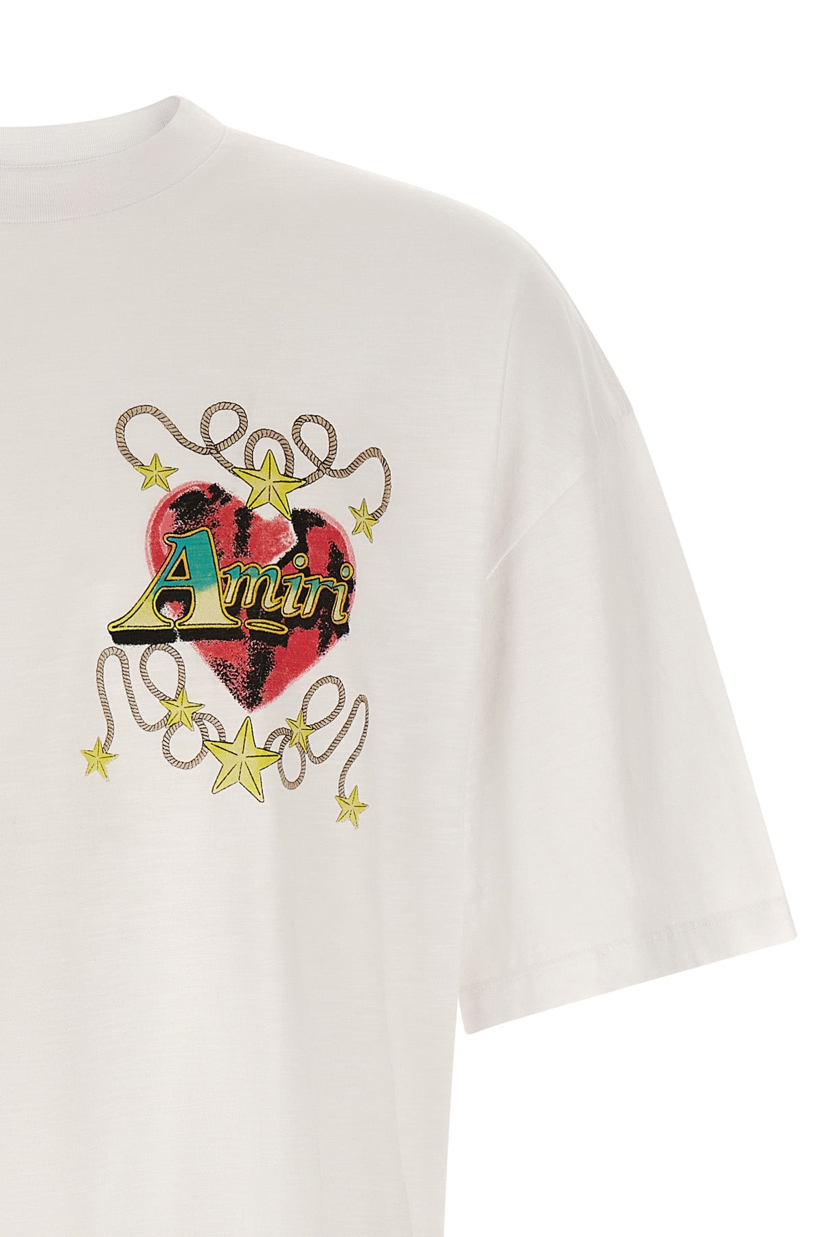 the amiri amiri heart t-shirt