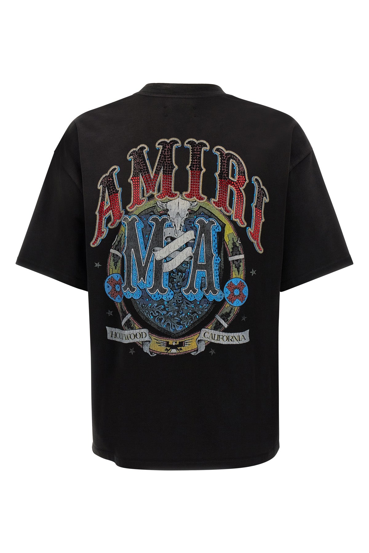 the amiri crystal hollywood t-shirt
