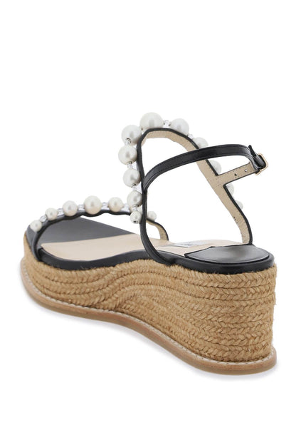 amatuus 60 wedge and pearl sandals