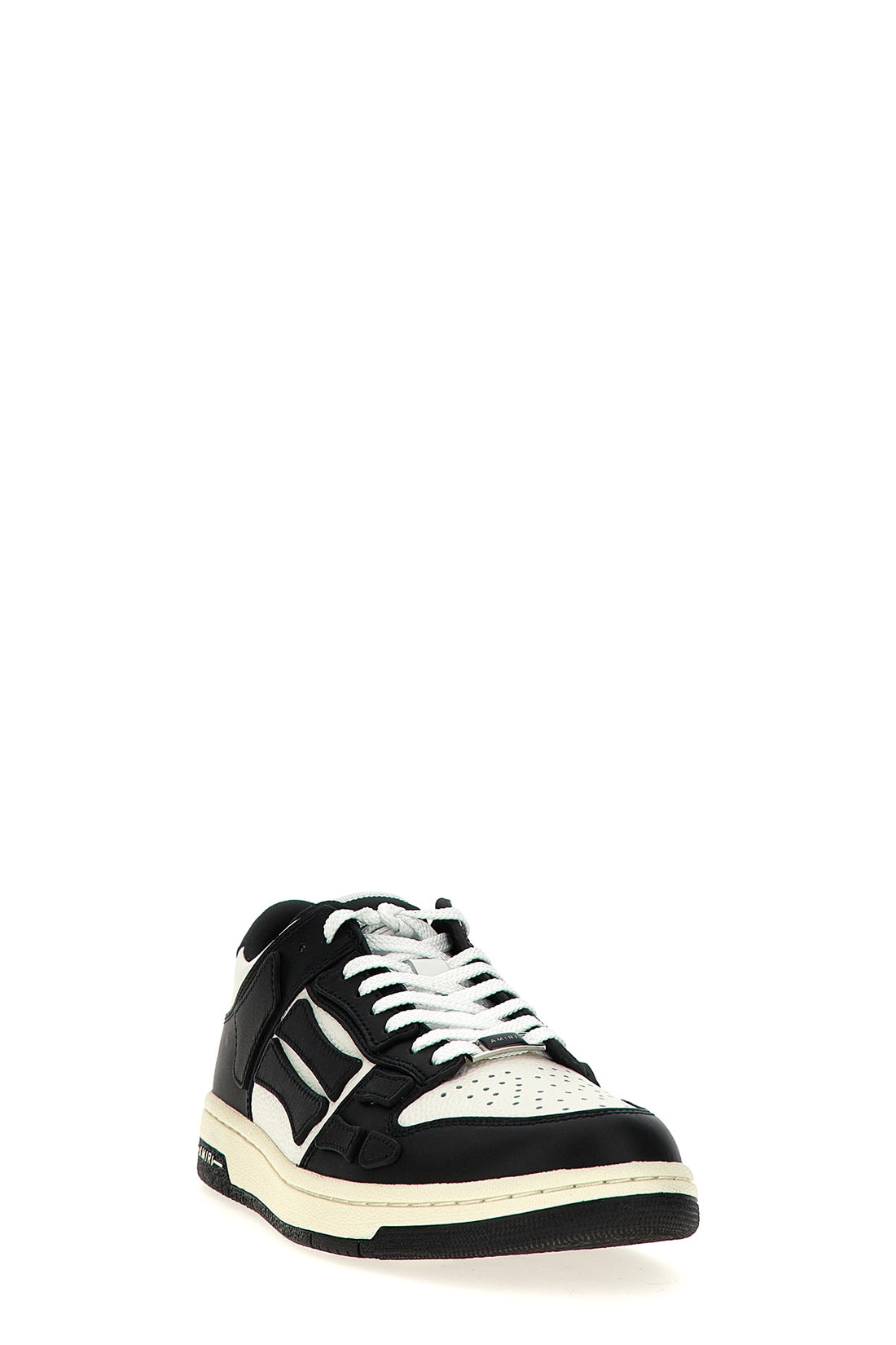 AMIRI 40 skel top low leather sneakers