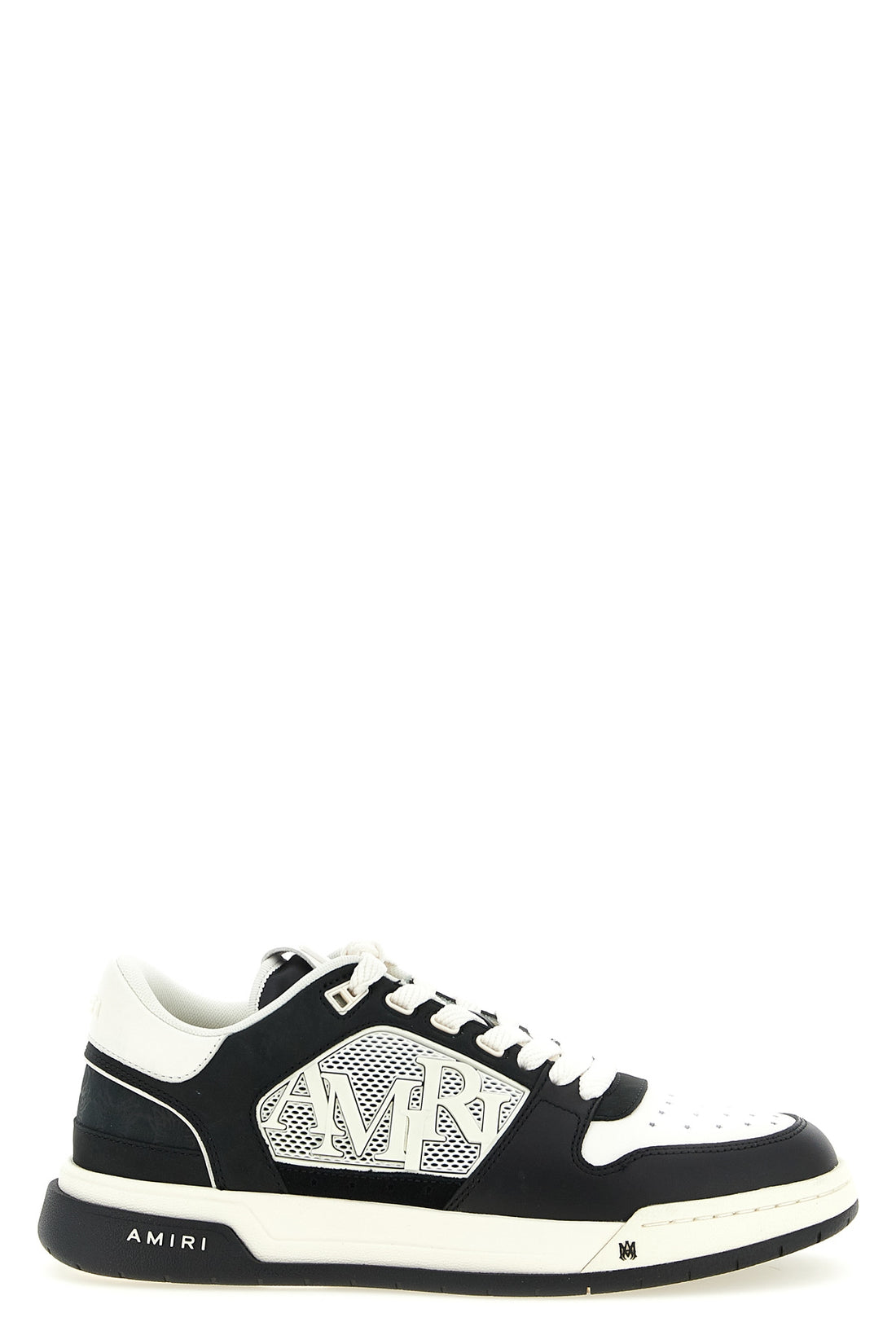 AMIRI 40 ma quad debossed classic low smooth leather sneakers