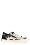 bandana sunset skate bandana and suede print leather sneakers