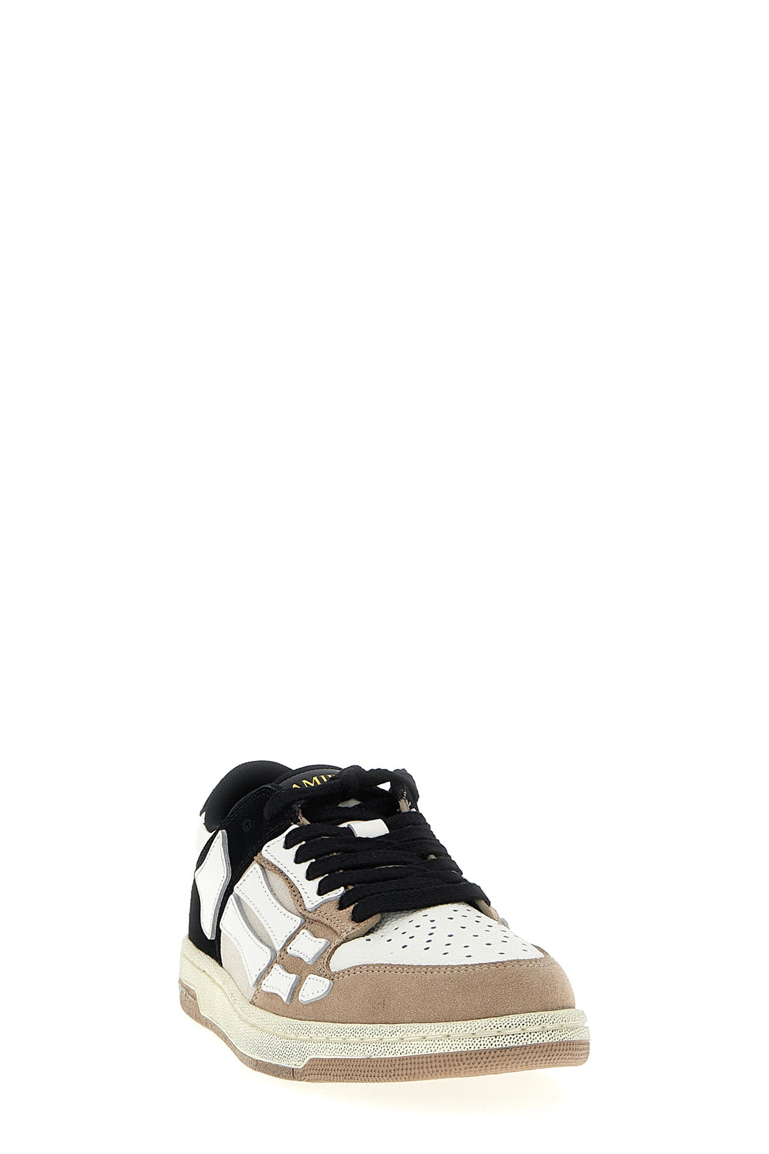 AMIRI 40 distressed skel top low sneakers