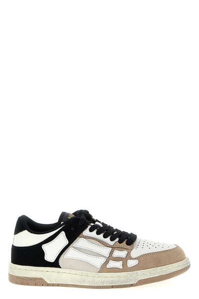 distressed skel top low sneakers