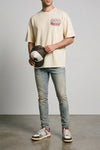 xl skel top low sneakers in suede
