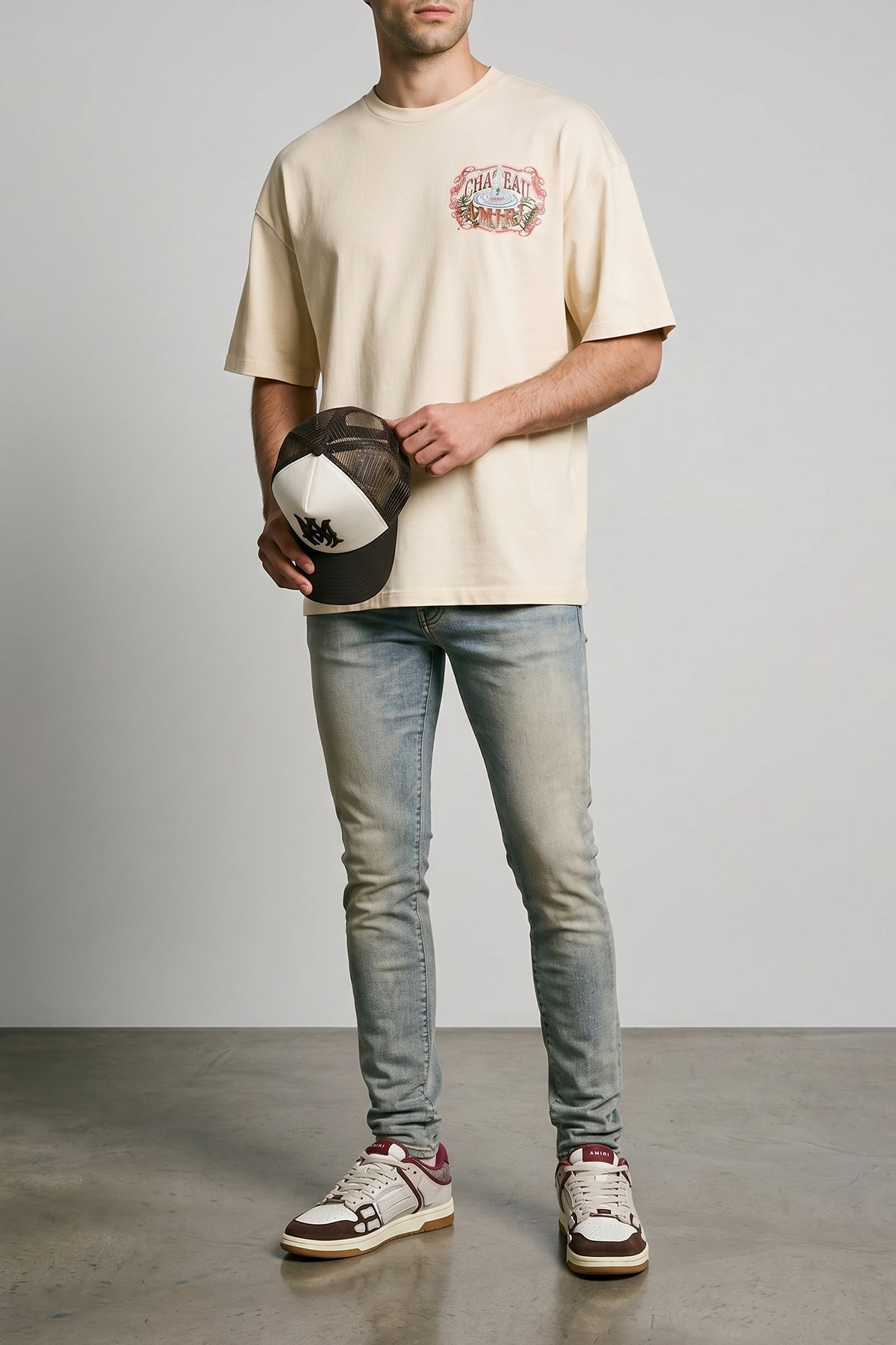 xl skel top low sneakers in suede