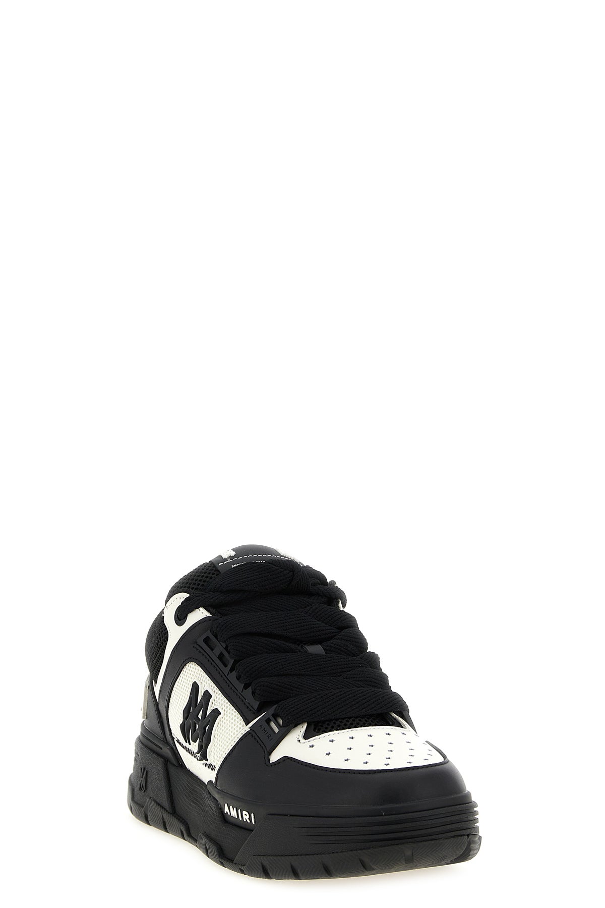 ma patch ma-1 leather and mesh sneakers