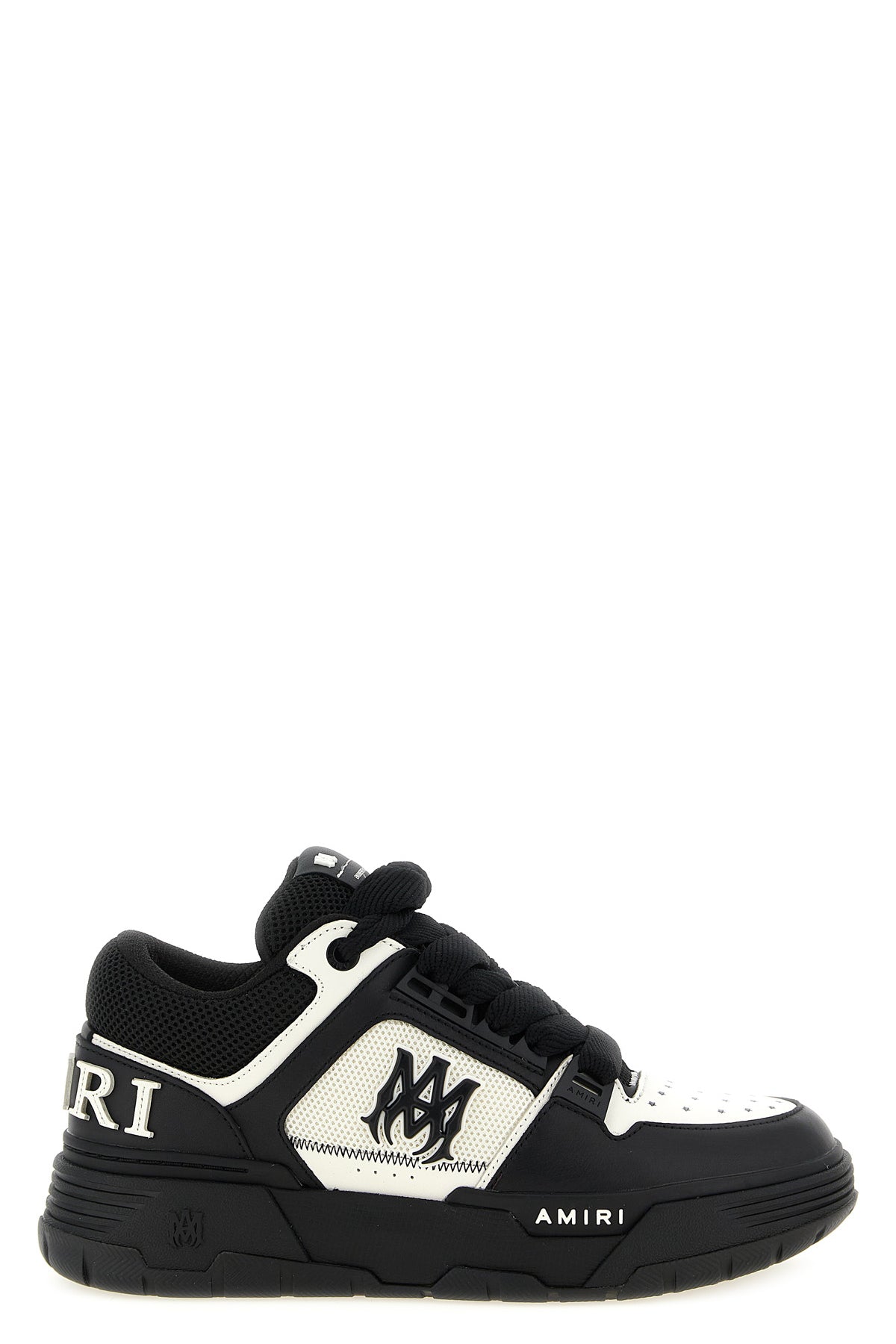 ma patch ma-1 leather and mesh sneakers