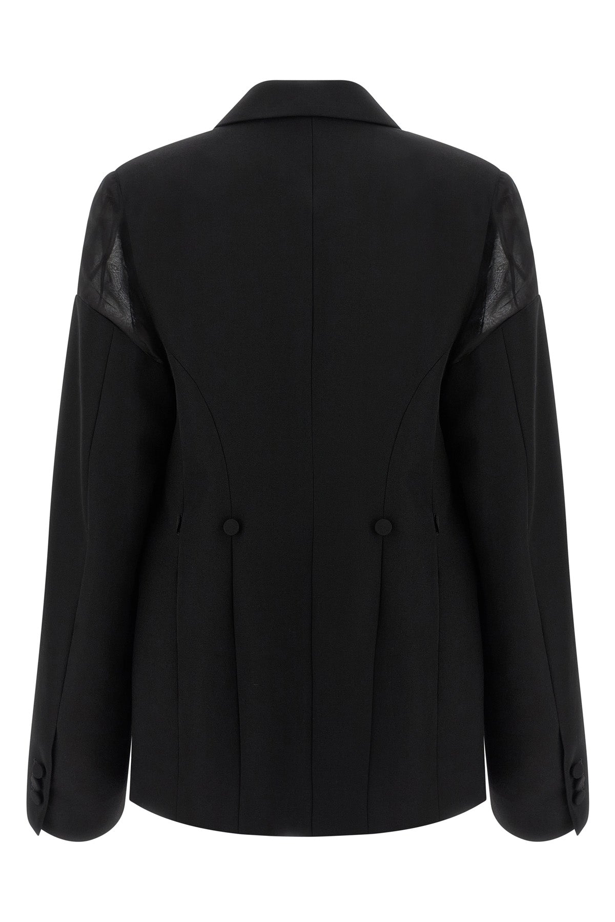 sveva mid-weight virgin wool blazer