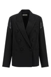 sveva mid-weight virgin wool blazer