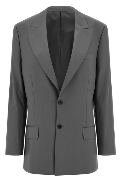 armida single-breasted sartorial wool blazer