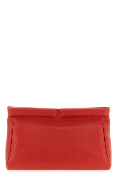 eloisa lamb nappa clutch