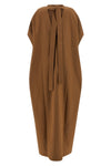 long nicla dress in cotton poplin