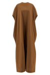 long nicla dress in cotton poplin