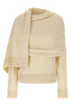 the armarium alida sweater redefines knitwear through a hybrid and innovative