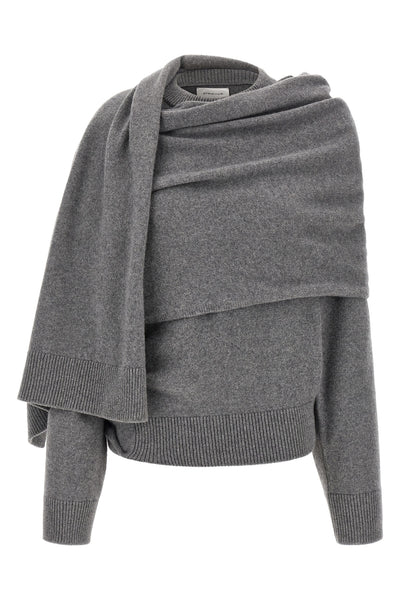 the armarium alida sweater redefines knitwear through a hybrid and innovative