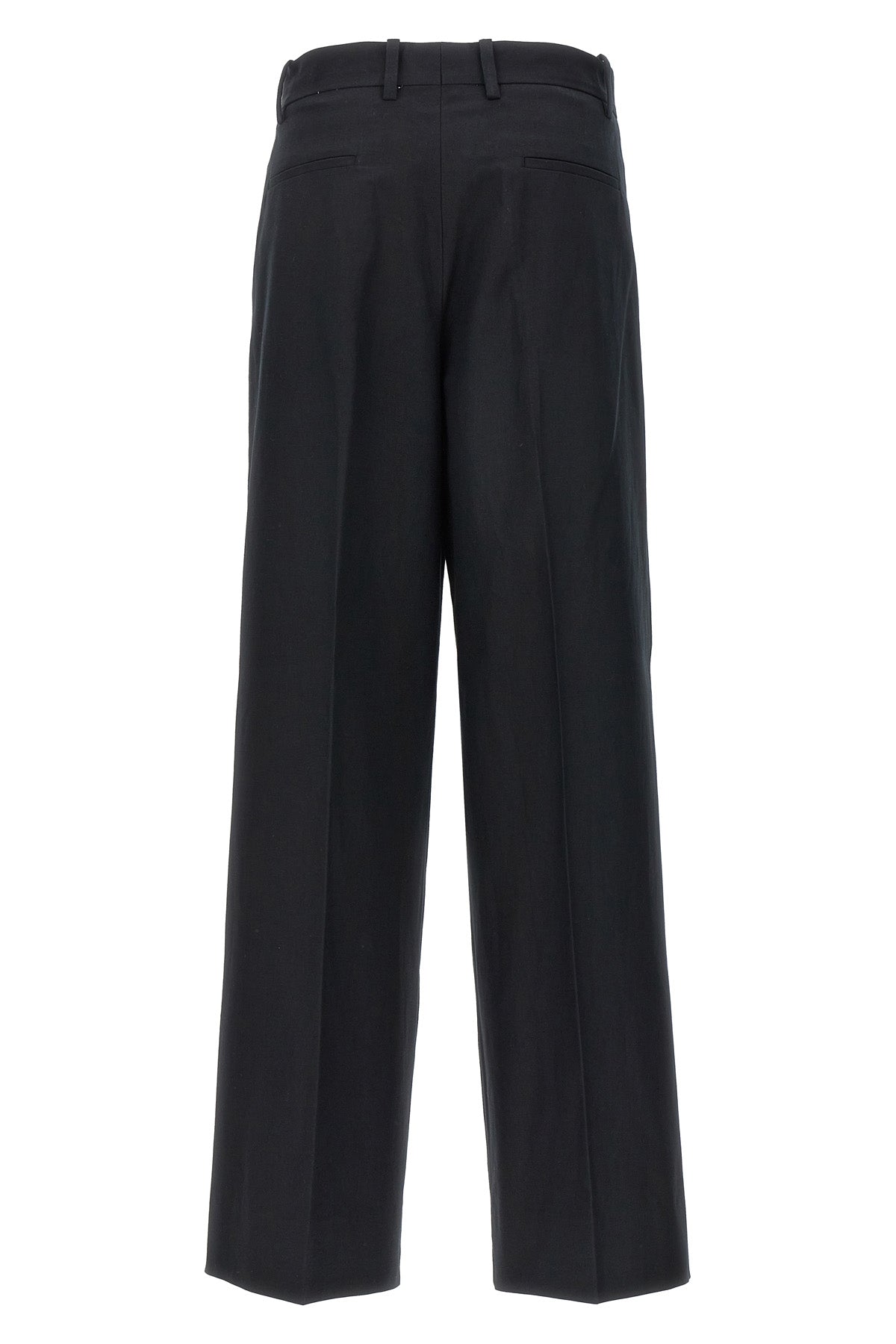 giorgia cotton linen blend pants