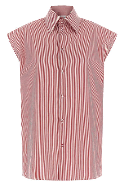 mens striped malik shirt in cotton poplin